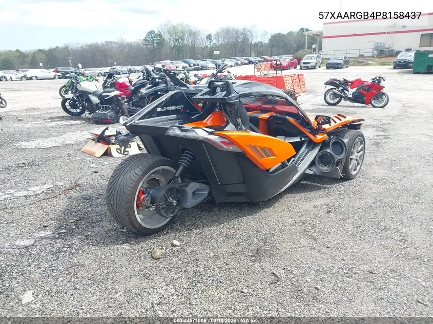 2023 Polaris Slingshot VIN: 57XAARGB4P8158437 Lot: 44571006