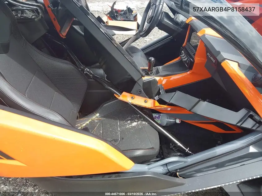 2023 Polaris Slingshot VIN: 57XAARGB4P8158437 Lot: 44571006