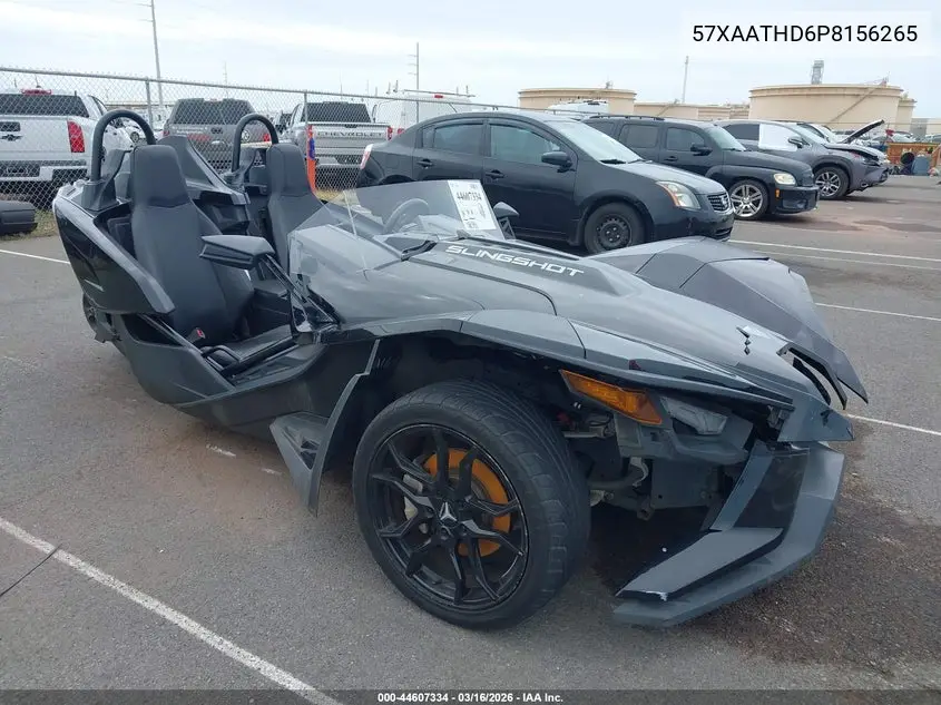 2023 Polaris Slingshot S With Technology Package VIN: 57XAATHD6P8156265 Lot: 44607334