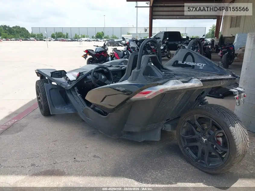 2023 Polaris Slingshot VIN: 57XAATHD4P8155566 Lot: 45294155