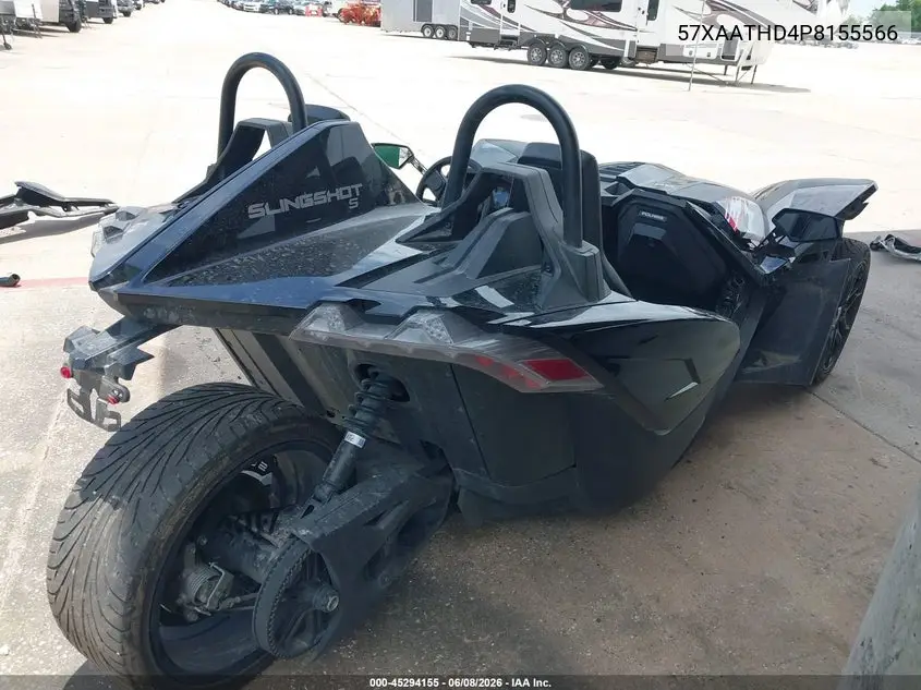 2023 Polaris Slingshot VIN: 57XAATHD4P8155566 Lot: 45294155