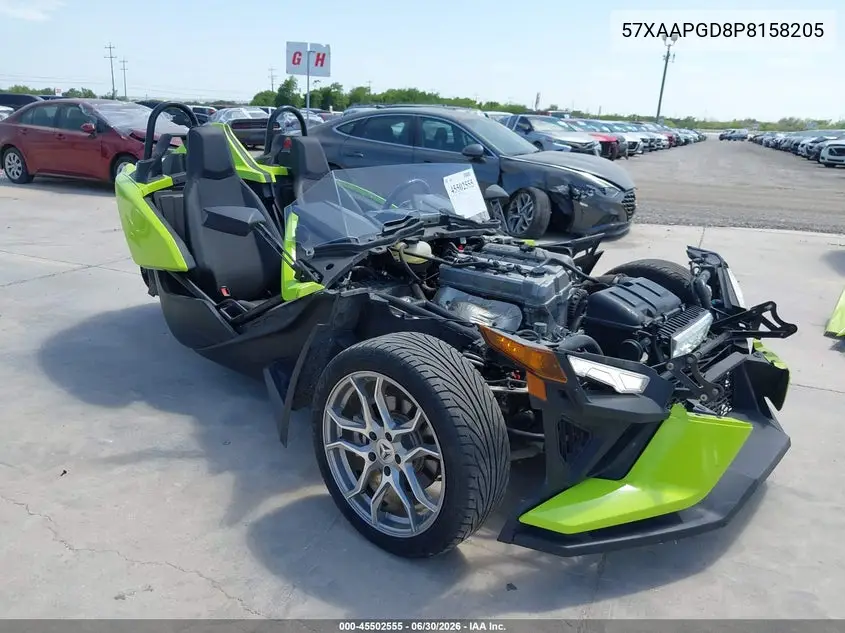 2023 Polaris Slingshot Sl VIN: 57XAAPGD8P8158205 Lot: 45502555
