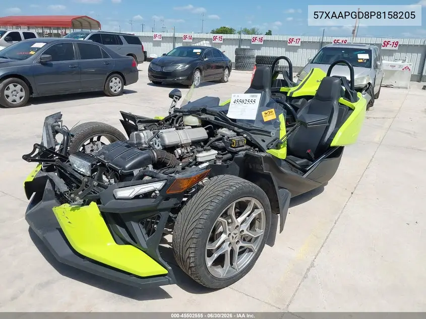 2023 Polaris Slingshot Sl VIN: 57XAAPGD8P8158205 Lot: 45502555