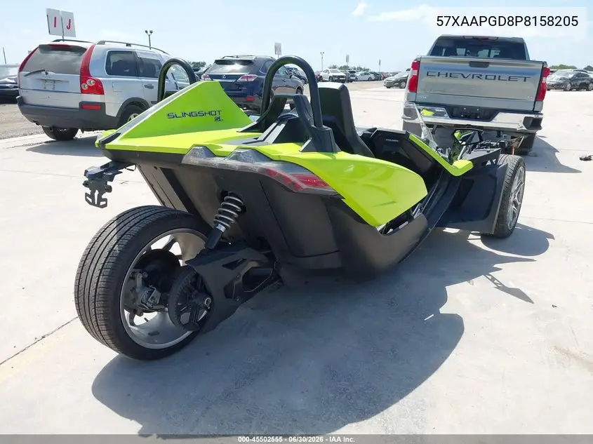 2023 Polaris Slingshot Sl VIN: 57XAAPGD8P8158205 Lot: 45502555