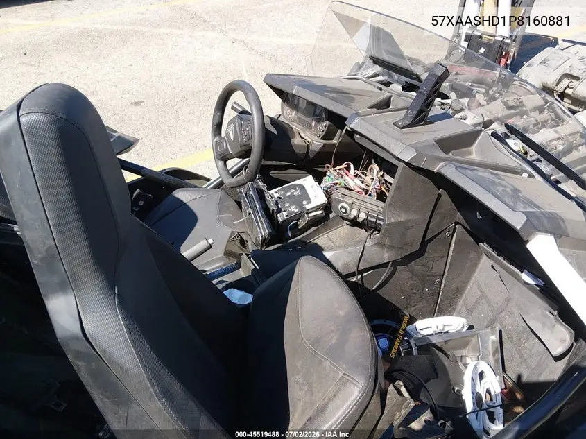 2023 Polaris Slingshot S VIN: 57XAASHD1P8160881 Lot: 45519488
