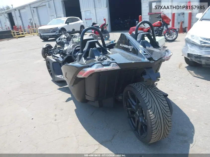 2023 Polaris Slingshot S With Technology Package VIN: 57XAATHD1P8157985 Lot: 45616410