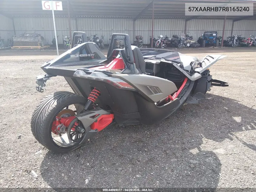 2024 Polaris Slingshot R VIN: 57XAARHB7R8165240 Lot: 44969377