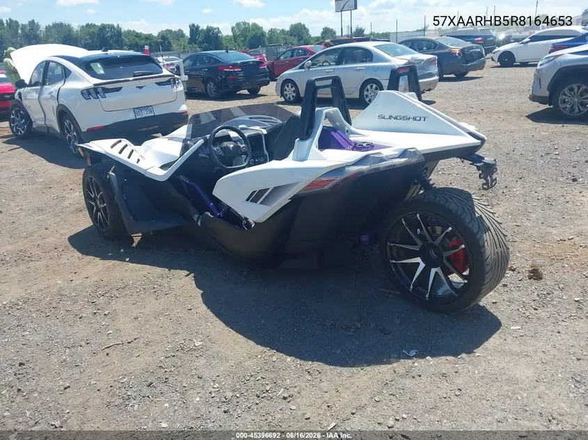 2024 Polaris Slingshot VIN: 57XAARHB5R8164653 Lot: 45396692