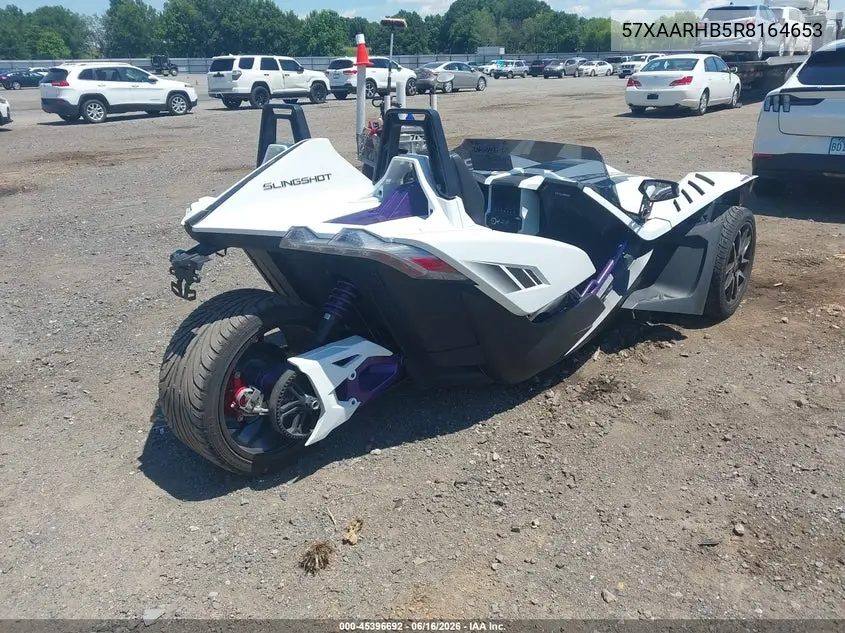 2024 Polaris Slingshot VIN: 57XAARHB5R8164653 Lot: 45396692
