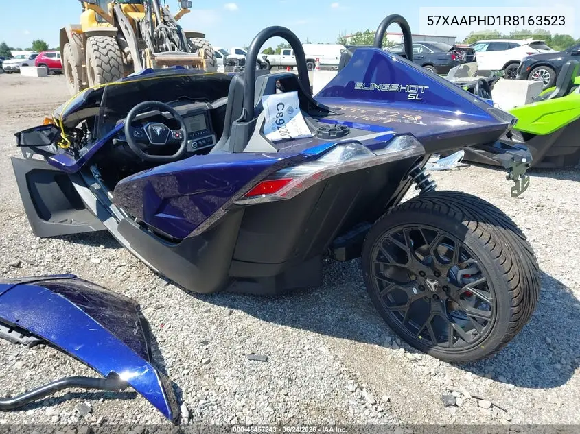 2024 Polaris Slingshot Sl VIN: 57XAAPHD1R8163523 Lot: 45457243