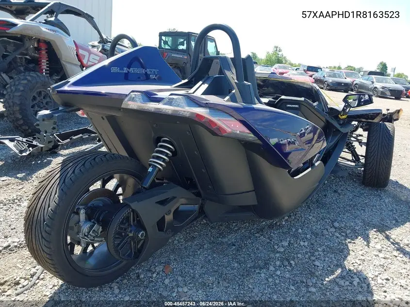2024 Polaris Slingshot Sl VIN: 57XAAPHD1R8163523 Lot: 45457243