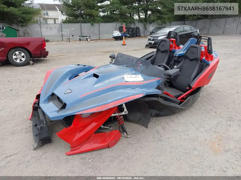 2025 Polaris Slingshot R VIN: 57XAARHB6S8167941 Lot: 45404033