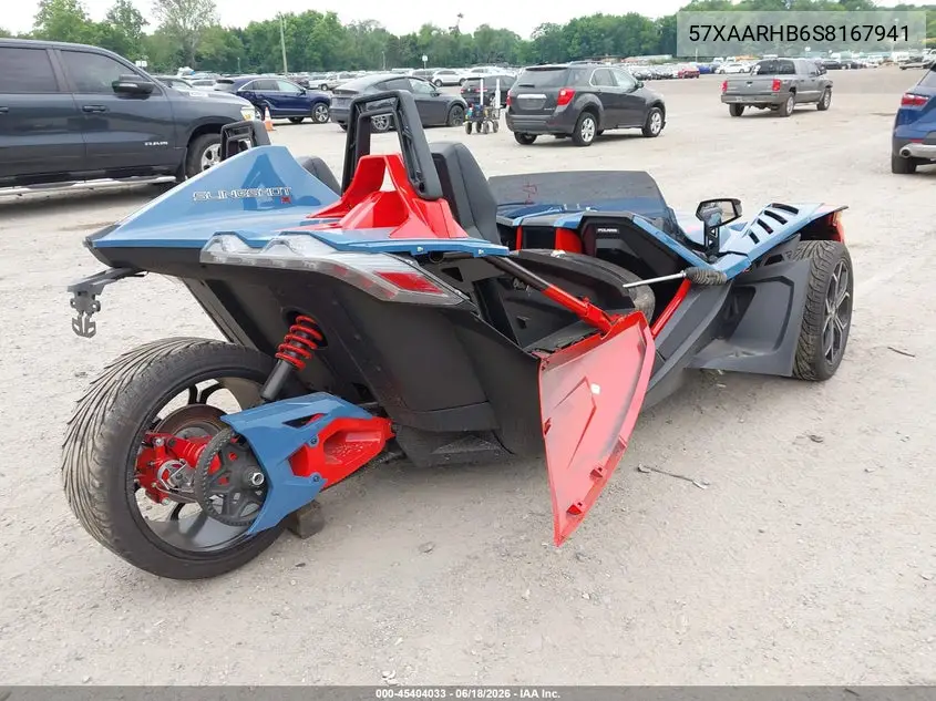 2025 Polaris Slingshot R VIN: 57XAARHB6S8167941 Lot: 45404033