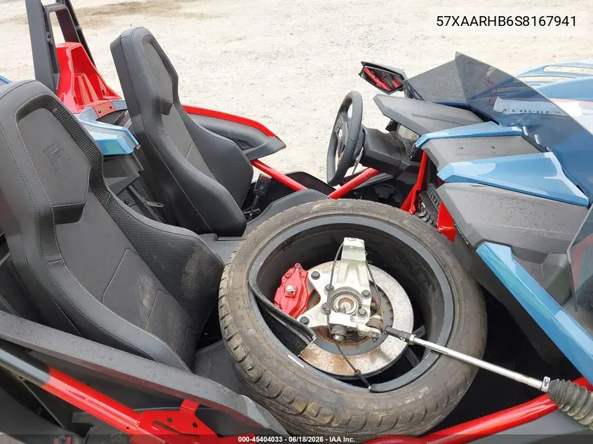 2025 Polaris Slingshot R VIN: 57XAARHB6S8167941 Lot: 45404033