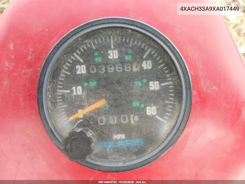 1999 Polaris Sportsman VIN: 4XACH33A9XA017449 Lot: 44642182
