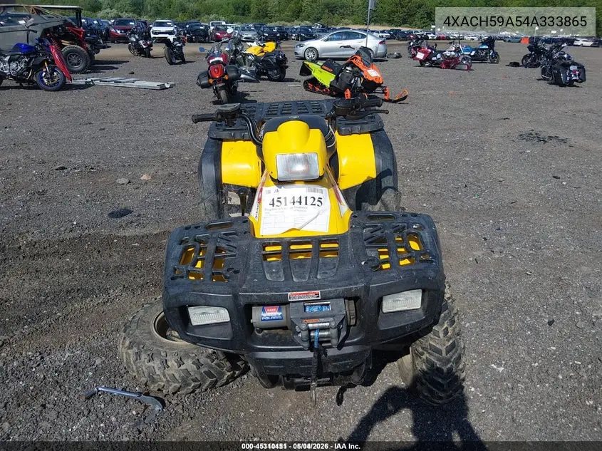 2004 Polaris Sportsman 600 VIN: 4XACH59A54A333865 Lot: 45310451