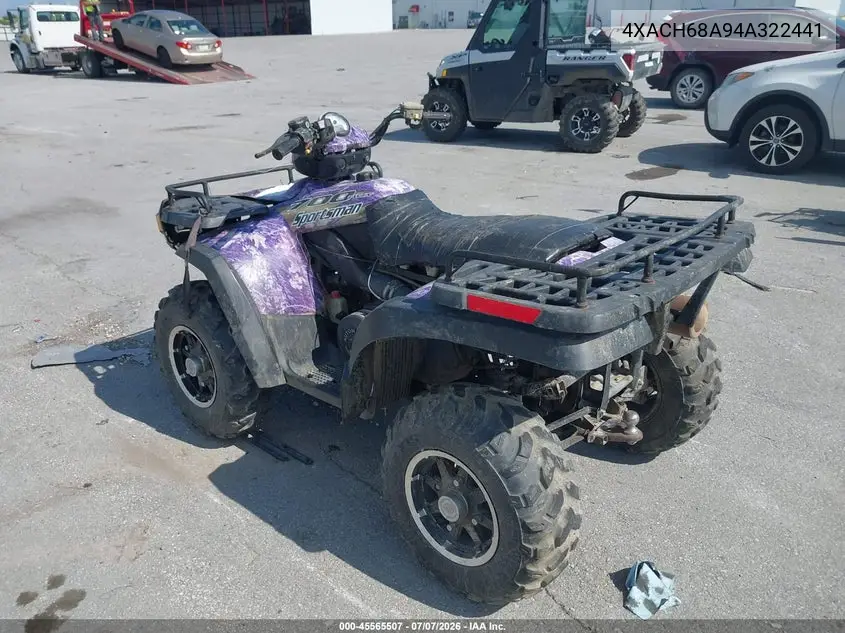 2004 Polaris Sportsman 700 VIN: 4XACH68A94A322441 Lot: 45565507