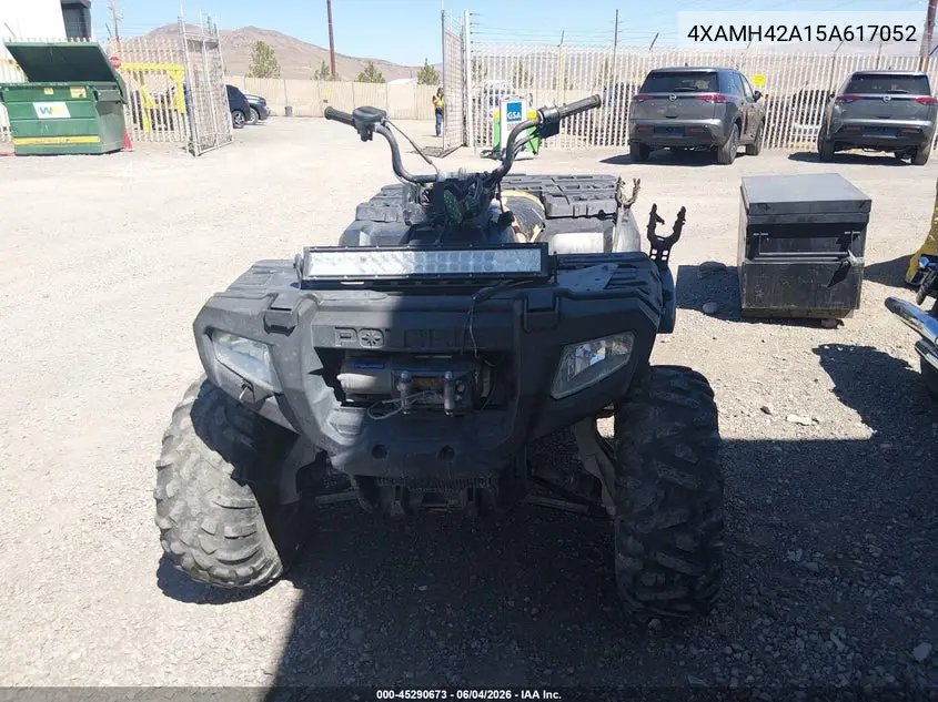 2005 Polaris Sportsman 400 VIN: 4XAMH42A15A617052 Lot: 45290673