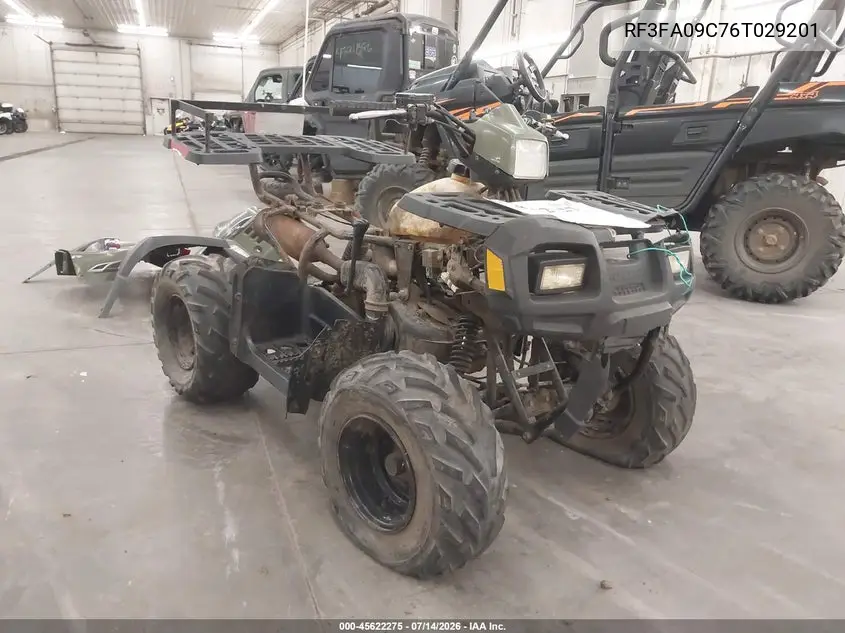2006 Polaris Sportsman 90 VIN: RF3FA09C76T029201 Lot: 45622275