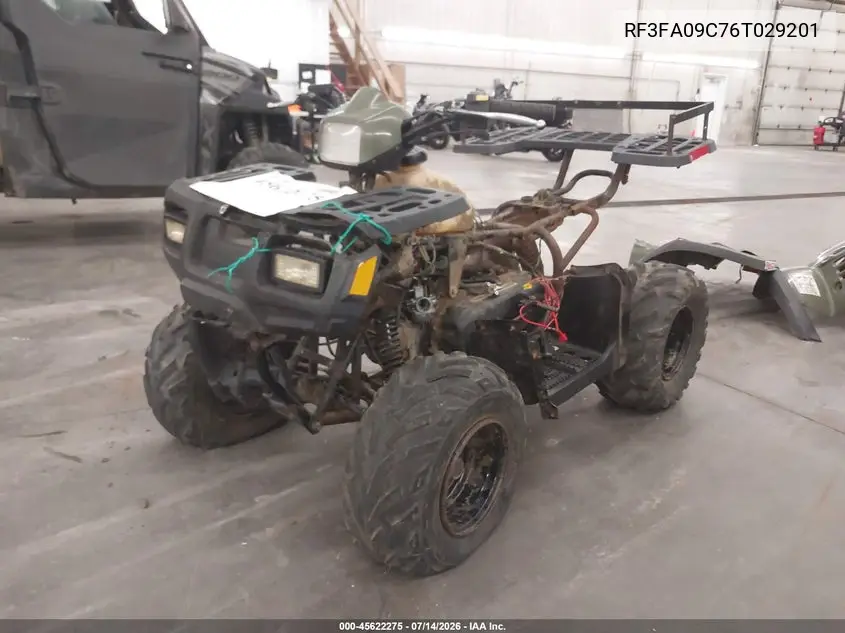 2006 Polaris Sportsman 90 VIN: RF3FA09C76T029201 Lot: 45622275