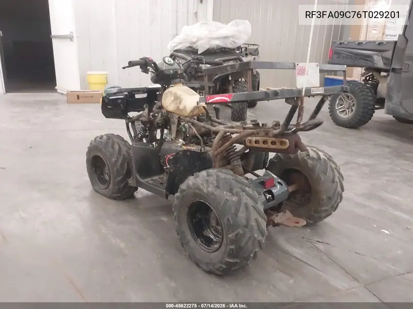 2006 Polaris Sportsman 90 VIN: RF3FA09C76T029201 Lot: 45622275
