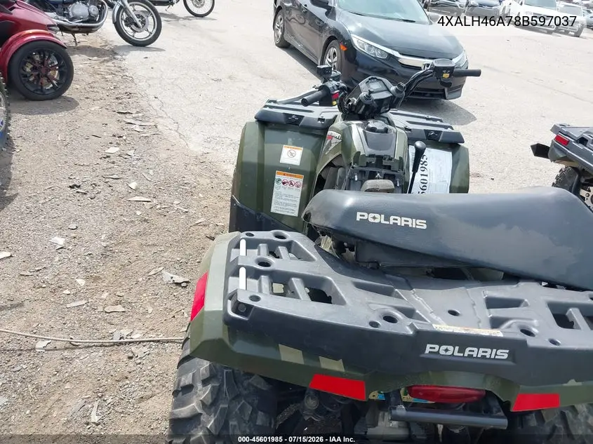 2008 Polaris Sportsman 400 H.o. VIN: 4XALH46A78B597037 Lot: 45601985