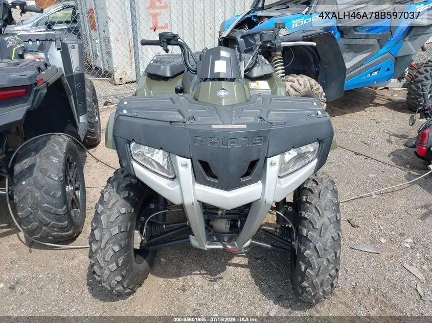 2008 Polaris Sportsman 400 H.o. VIN: 4XALH46A78B597037 Lot: 45601985