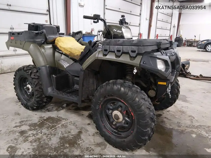 2011 Polaris Sportsman 550 Efi-X2 VIN: 4XATN55A0BA033954 Lot: 44794517