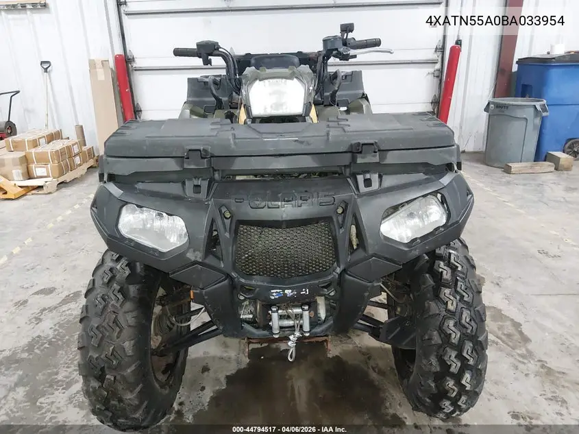 2011 Polaris Sportsman 550 Efi-X2 VIN: 4XATN55A0BA033954 Lot: 44794517