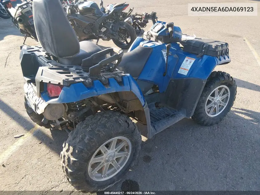 2013 Polaris Sportsman 550/Touring VIN: 4XADN5EA6DA069123 Lot: 45445217