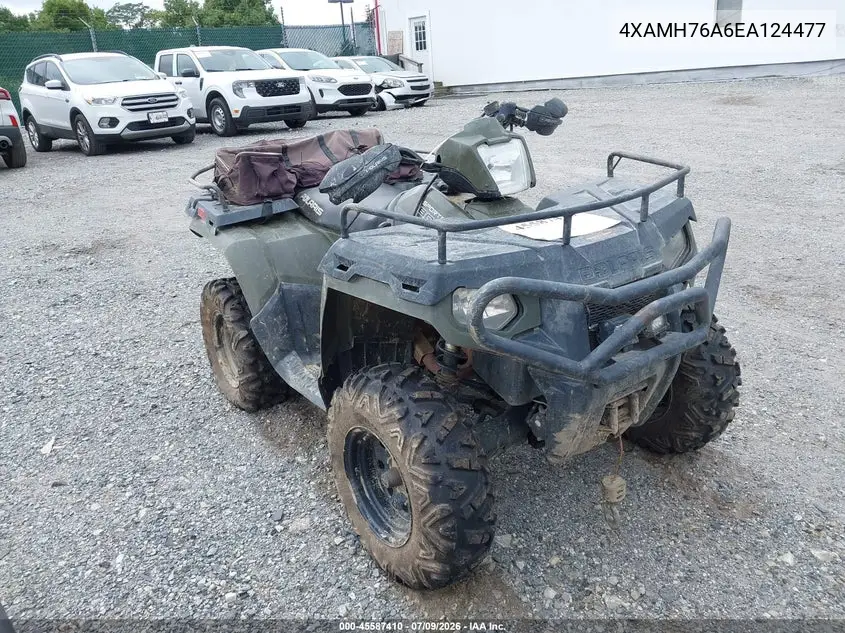 2014 Polaris Sportsman 800 Efi VIN: 4XAMH76A6EA124477 Lot: 45587410