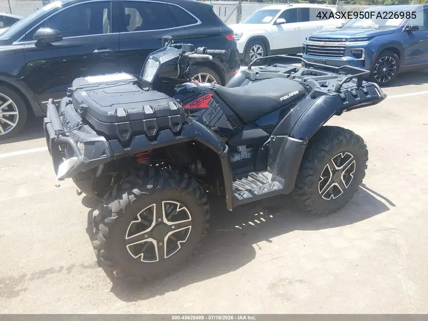 2015 Polaris Sportsman Xp 1000 VIN: 4XASXE950FA226985 Lot: 45628489