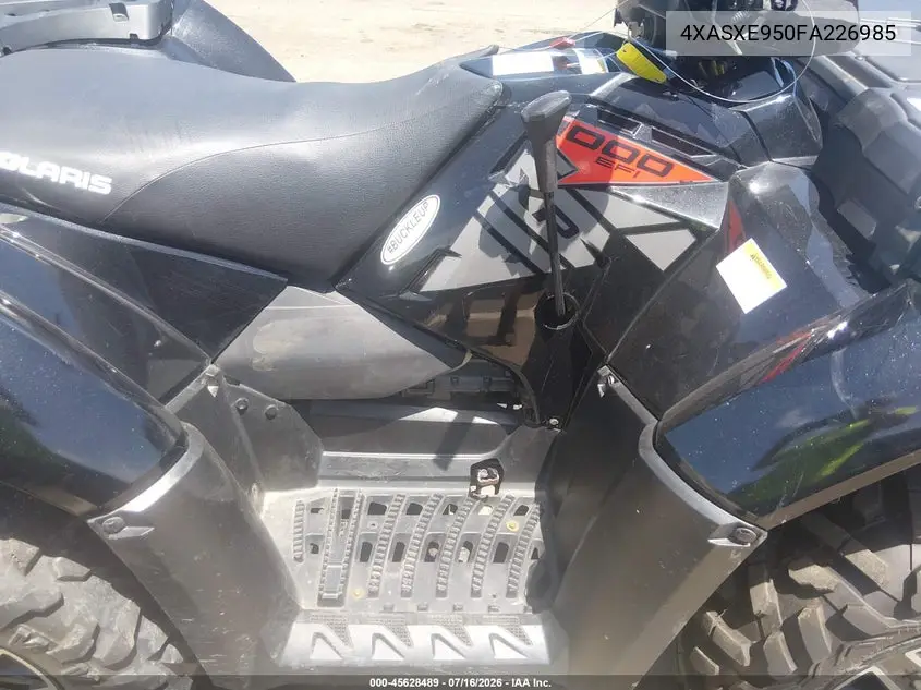 2015 Polaris Sportsman Xp 1000 VIN: 4XASXE950FA226985 Lot: 45628489