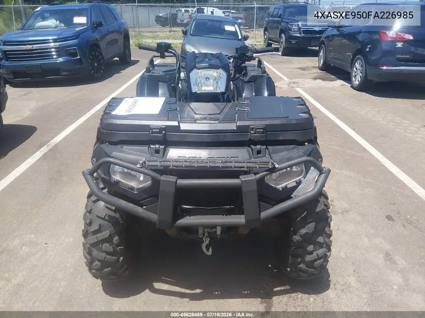 2015 Polaris Sportsman Xp 1000 VIN: 4XASXE950FA226985 Lot: 45628489