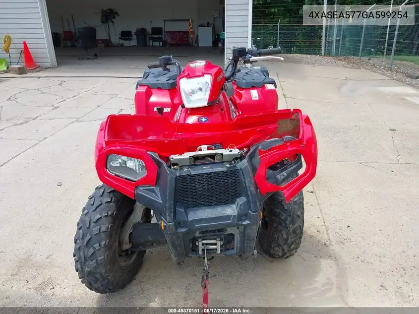 2016 Polaris Sportsman 570 VIN: 4XASEA577GA599254 Lot: 45370151