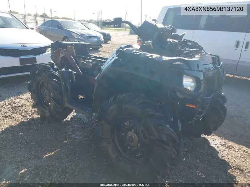 2017 Polaris Sportsman VIN: 4XA8XN8569B137120 Lot: 44650998