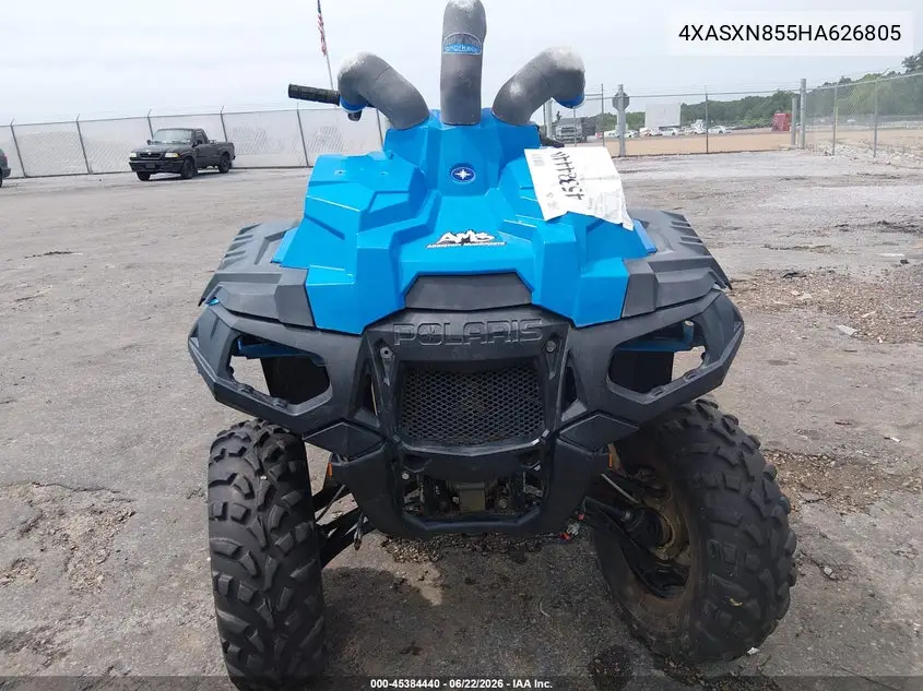 2017 Polaris Sportsman 850 High Lifter Edition VIN: 4XASXN855HA626805 Lot: 45384440