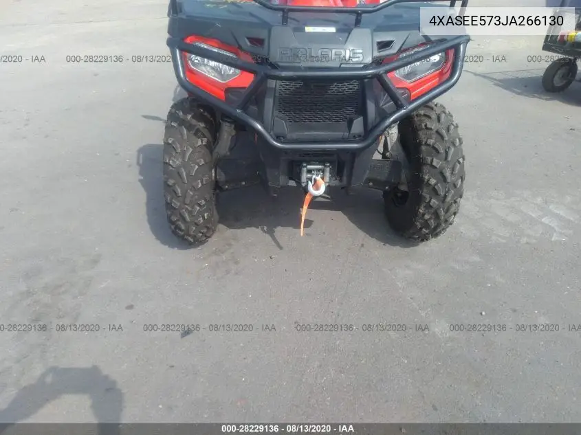 2018 Polaris Sportsman 570 Eps VIN: 4XASEE573JA266130 Lot: 28229136