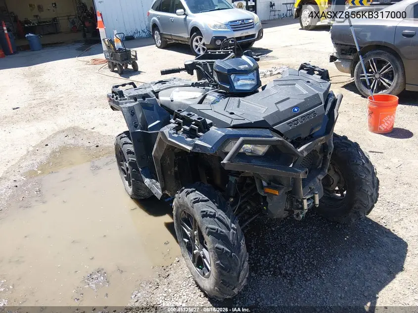 2019 Polaris Sportsman 850 Sp Premium VIN: 4XASXZ856KB317000 Lot: 45325627