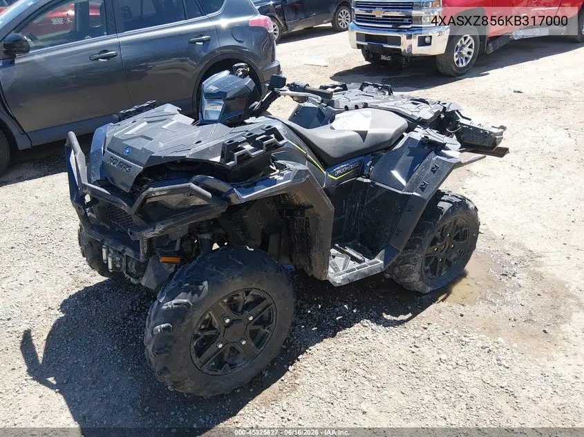 2019 Polaris Sportsman 850 Sp Premium VIN: 4XASXZ856KB317000 Lot: 45325627