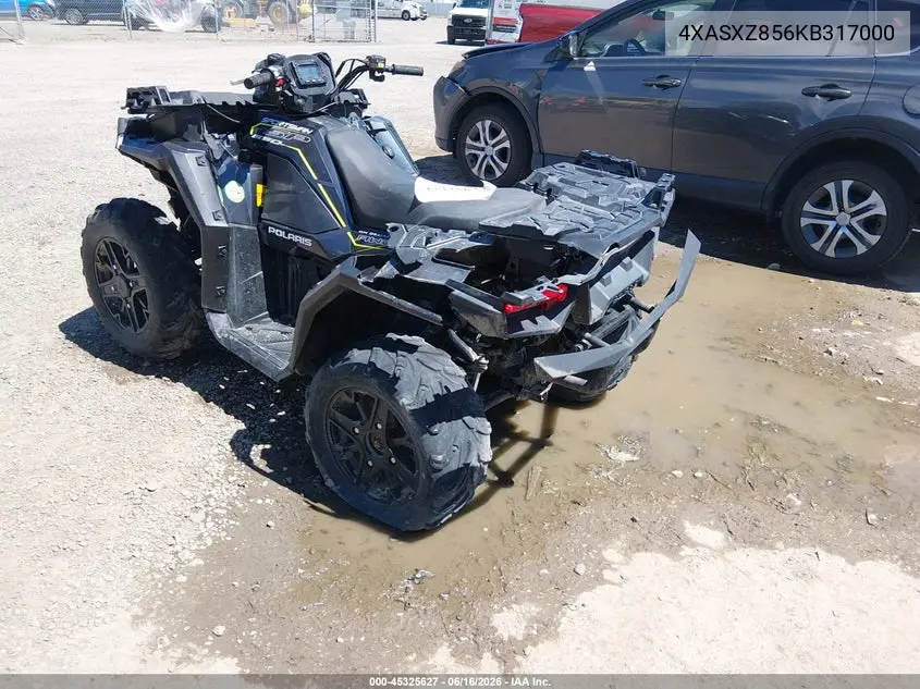2019 Polaris Sportsman 850 Sp Premium VIN: 4XASXZ856KB317000 Lot: 45325627