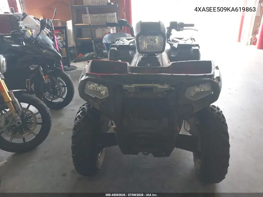 2019 Polaris Sportsman 450 H.o. Eps VIN: 4XASEE509KA619863 Lot: 45592826