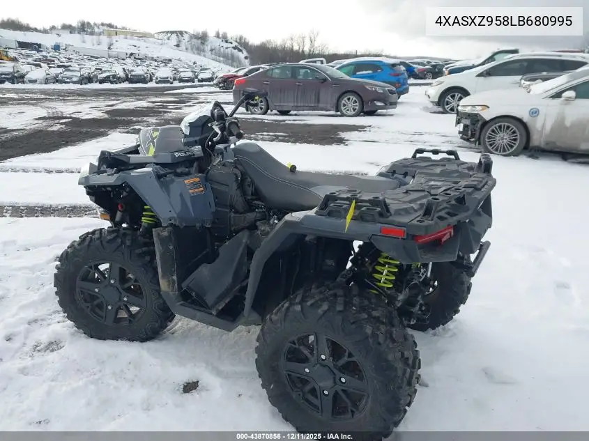 2020 Polaris Sportsman Xp 1000 Trail Package VIN: 4XASXZ958LB680995 Lot: 43870856