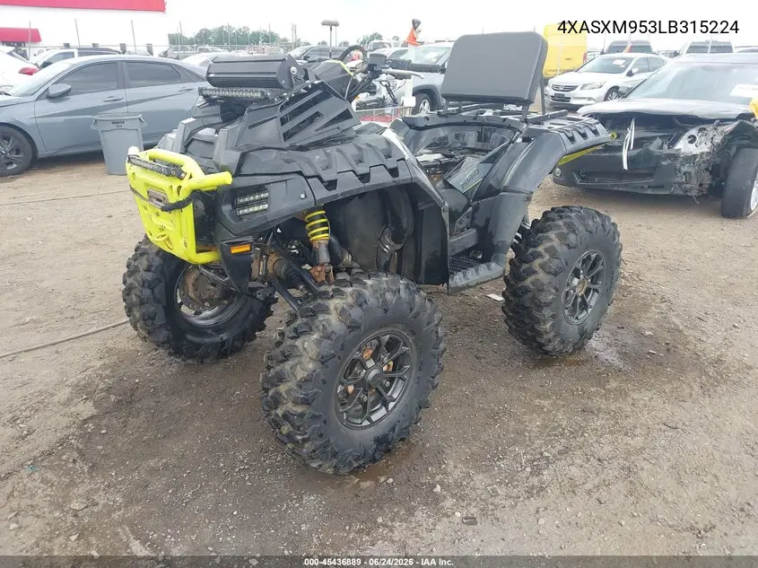 2020 Polaris Sportsman Xp 1000 High Lifter Edition VIN: 4XASXM953LB315224 Lot: 45436889