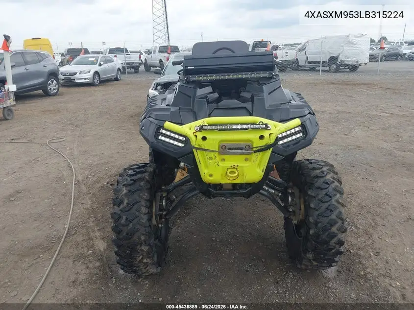 2020 Polaris Sportsman Xp 1000 High Lifter Edition VIN: 4XASXM953LB315224 Lot: 45436889