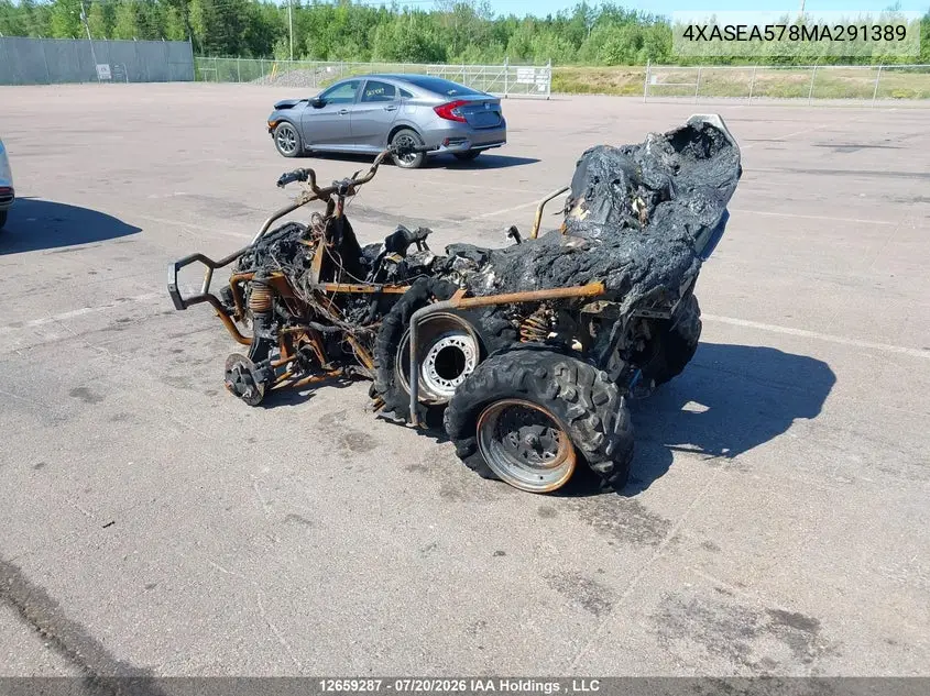 2021 Polaris Sportsman 570 VIN: 4XASEA578MA291389 Lot: 12659287