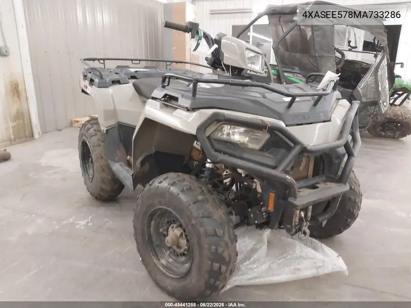 2021 Polaris Sportsman 570 Eps VIN: 4XASEE578MA733286 Lot: 45441258