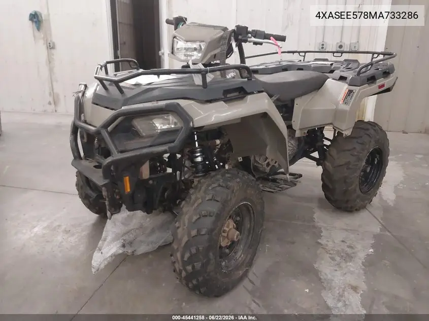 2021 Polaris Sportsman 570 Eps VIN: 4XASEE578MA733286 Lot: 45441258