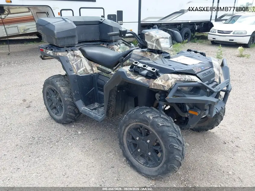 2021 Polaris Sportsman 850 Premium VIN: 4XASXE858MB778808 Lot: 45473026