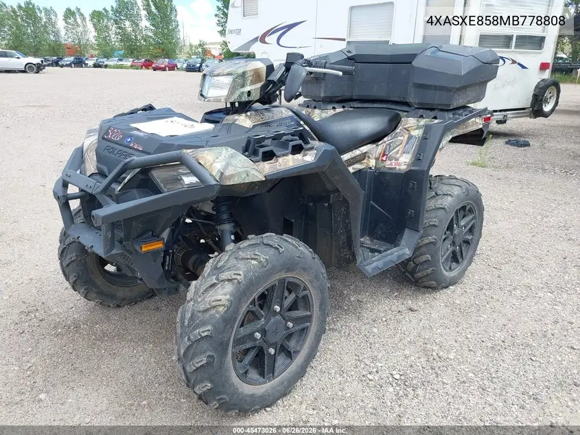 2021 Polaris Sportsman 850 Premium VIN: 4XASXE858MB778808 Lot: 45473026